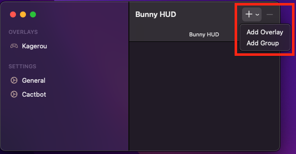BunnyHUD Add Overlay