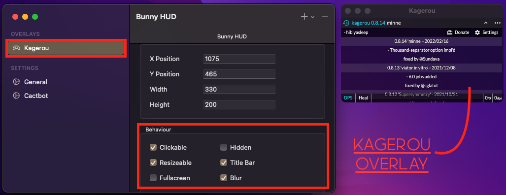 Show BunnyHUD
